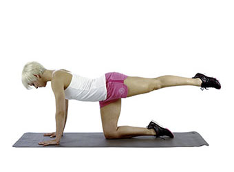 Exercice 7: Extension de la hanche, au sol